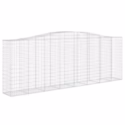 Cesti Gabbioni ad Arco 2 pz 400x50x140/160 cm Ferro Zincatocod mxl 76034 - Vista aggiuntiva 3