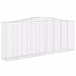 Cesti Gabbioni ad Arco 4 pz 400x50x160/180 cm Ferro Zincatocod mxl 100029 - Vista aggiuntiva 3