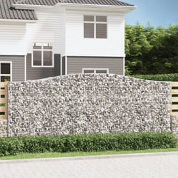 Cesti Gabbioni ad Arco 9 pz 400x50x160/180 cm Ferro Zincatocod mxl 123971