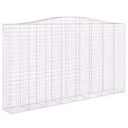 Cesti Gabbioni ad Arco 6 pz 400x50x220/240 cm Ferro Zincatocod mxl 77184 - Vista aggiuntiva 3