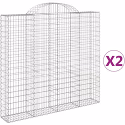 Questi pratici cesti di gabbioni sono stati progettati appositamente come barriere da giardino decorative e fonoassorbenti. M ...