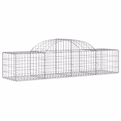 Cesti Gabbioni ad Arco 30 pz 200x50x40/60 cm Ferro Zincatocod mxl 125074 - Vista aggiuntiva 3