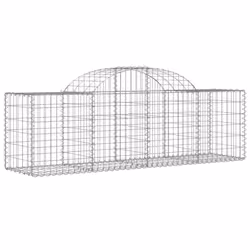 Cesti Gabbioni ad Arco 12 pz 200x50x60/80 cm Ferro Zincatocod mxl 124015 - Vista aggiuntiva 3