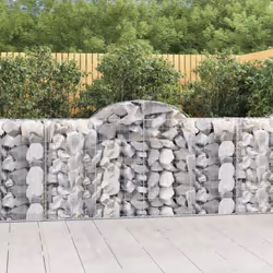 Questi pratici cesti di gabbioni sono stati progettati appositamente come barriere da giardino decorative e fonoassorbenti. M ...