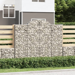 Cesti Gabbioni ad Arco 25 pz 200x50x160/180 cm Ferro Zincatocod mxl 124023