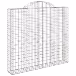 Cesti Gabbioni ad Arco 8 pz 200x50x180/200 cm Ferro Zincatocod mxl 76099 - Vista aggiuntiva 3