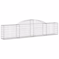 Cesti Gabbioni ad Arco 10 pz 300x30x60/80 cm Ferro Zincatocod mxl 100106 - Vista aggiuntiva 3