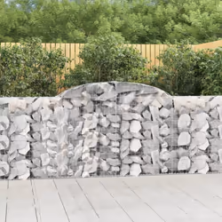 Questi pratici cesti di gabbioni sono stati progettati appositamente come barriere da giardino decorative e fonoassorbenti. M ...