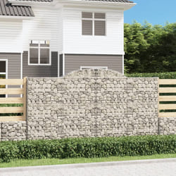 Cesti Gabbioni ad Arco 3 pz 300x30x160/180 cm Ferro Zincatocod mxl 76129