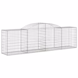 Cesti Gabbioni ad Arco 20 pz 300x50x80/100 cm Ferro Zincatocod mxl 124068 - Vista aggiuntiva 3