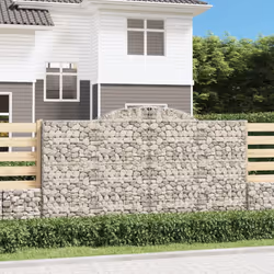Cesti Gabbioni ad Arco 17 pz 300x50x160/180 cm Ferro Zincatocod mxl 76142