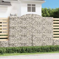 Cesti Gabbioni ad Arco 9 pz 300x50x220/240 cm Ferro Zincatocod mxl 124111
