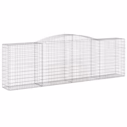 Cesti Gabbioni ad Arco 10 pz 400x50x120/140 cm Ferro Zincatocod mxl 100172 - Vista aggiuntiva 3