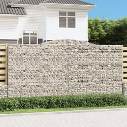 Cesti Gabbioni ad Arco 3 pz 400x50x200/220 cm Ferro Zincatocod mxl 100192