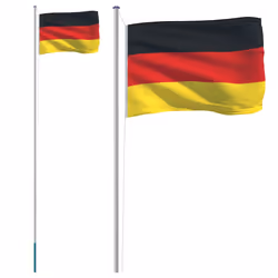 Asta e Bandiera Germania 6,23 m Alluminiocod mxl 124130 - Vista aggiuntiva 2