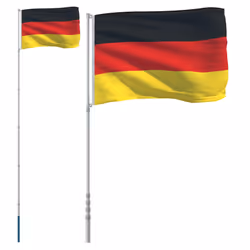 Asta e Bandiera Germania 5,55 m Alluminiocod mxl 124135 - Vista aggiuntiva 2