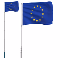 Asta e Bandiera Europa 5,55 m Alluminiocod mxl 100189 - Vista aggiuntiva 2