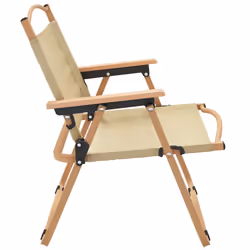 VidaXL 319481 sedia da esterno Terrazzo Oxford, Acciaio Beige - Vista aggiuntiva 5