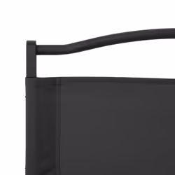 VidaXL 319482 sedia da esterno Terrazzo Oxford, Acciaio Nero - Vista aggiuntiva 7