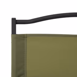 VidaXL 319483 sedia da esterno Terrazzo Oxford, Acciaio Verde - Vista aggiuntiva 7
