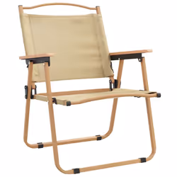 VidaXL 319484 sedia da esterno Terrazzo Oxford, Acciaio Beige