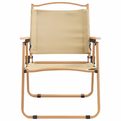VidaXL 319484 sedia da esterno Terrazzo Oxford, Acciaio Beige - Vista aggiuntiva 4