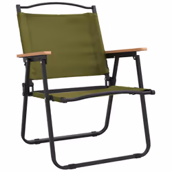 VidaXL 319486 sedia da esterno Terrazzo Oxford, Acciaio Verde