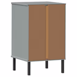 VidaXL 350977 comodino Grigio - Vista aggiuntiva 7