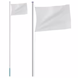 Asta Sezionale per Bandiere Argento 6,23 m in Alluminiocod mxl 73077 - Vista aggiuntiva 2