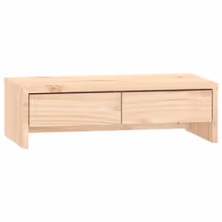 Supporto per Monitor 50x27x15 cm in Legno Massello di Pinocod mxl 96132 - Vista aggiuntiva 2