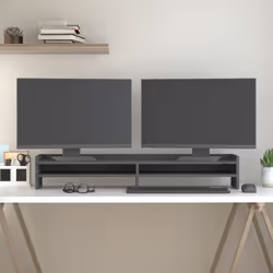 Questo classico supporto per monitor in legno, dal design minimalista, aggiunge un tocco di eleganza al vostro ambiente. Legn ...