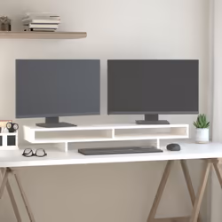 Questo classico supporto per monitor in legno, dal design minimalista, aggiunge un tocco di eleganza al vostro ambiente. Legn ...