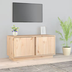 Vidaxl - Mobile Porta tv, Armadietti per tv 80x35x40,5 cm in Legno Massello di Pino
