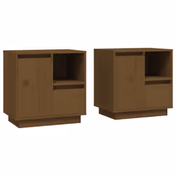 VidaXL 814486, Marrone, Legno di pino, 500 mm, 340 mm, 500 mm, 2 pz