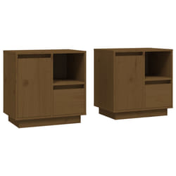 VidaXL 814486 comodino Marrone