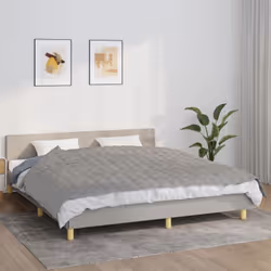 Problemi a dormire di notte? Questa coperta ponderata fornisce una pressione morbida e confortevole che aiuta il corpo e la m ...