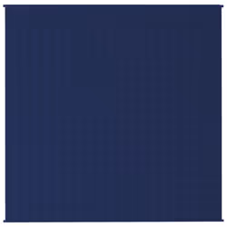 vidaXL Coperta Ponderata Blu 200x200 cm 13 kg Tessuto - Vista aggiuntiva 3