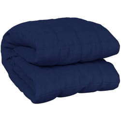 Vidaxl - Coperta Ponderata Blu 220x260 cm 15 kg Tessuto