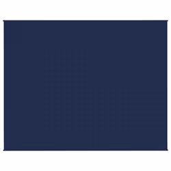 vidaXL Coperta Ponderata Blu 235x290 cm 11 kg Tessuto - Vista aggiuntiva 3
