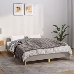 Problemi a dormire di notte? Questa coperta ponderata fornisce una pressione morbida e confortevole che aiuta il corpo e la m ...