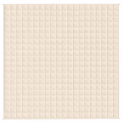 Coperta Ponderata Crema Chiaro 200x200 cm 13 kg Tessutocod mxl 105455 - Vista aggiuntiva 3