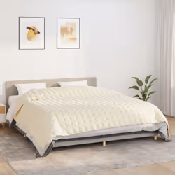 Problemi a dormire di notte? Questa coperta ponderata fornisce una pressione morbida e confortevole che aiuta il corpo e la m ...