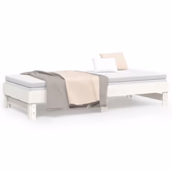 VidaXL 823375 divano Divano letto Bianco - Vista aggiuntiva 5