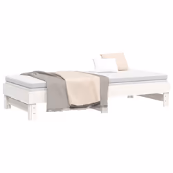 VidaXL 823375 divano Divano letto Bianco - Vista aggiuntiva 6