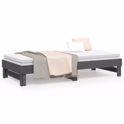 VidaXL 823381 divano Divano letto Grigio - Vista aggiuntiva 5