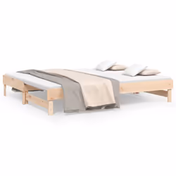 VidaXL 823384, Divano letto, Legno di pino, 2025 mm, 845 mm, 335 mm, 2,02 m