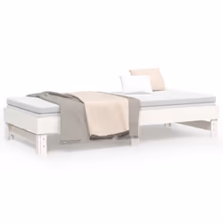 VidaXL 823385 divano Divano letto Bianco - Vista aggiuntiva 5