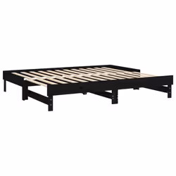 VidaXL 823388 divano Divano letto Nero - Vista aggiuntiva 6