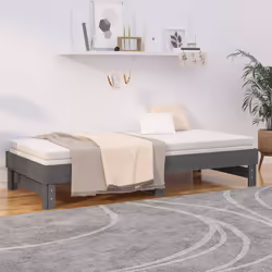 VidaXL 823391 divano Divano letto Grigio - Vista aggiuntiva 4