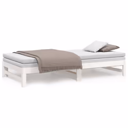 VidaXL 823400 divano Divano letto Bianco - Vista aggiuntiva 5